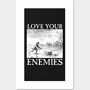 Love Your Enemies Anabaptist Mennonite Amish Dirk Willems Gothic Posters and Art